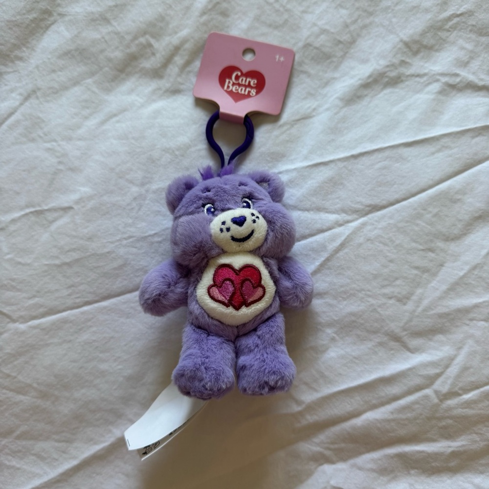 Miniso Care Bears Purple Keychain